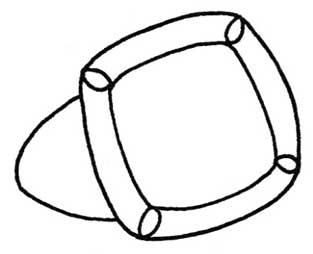 戒指简笔画