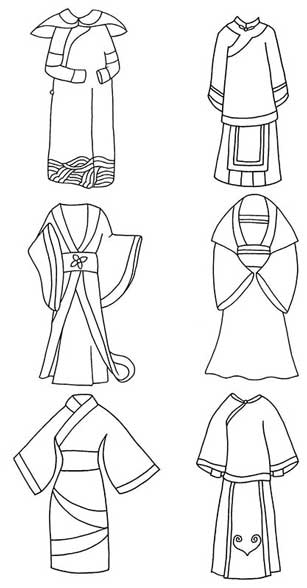 古装简笔画