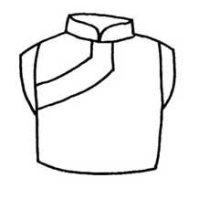 民族服饰简笔画