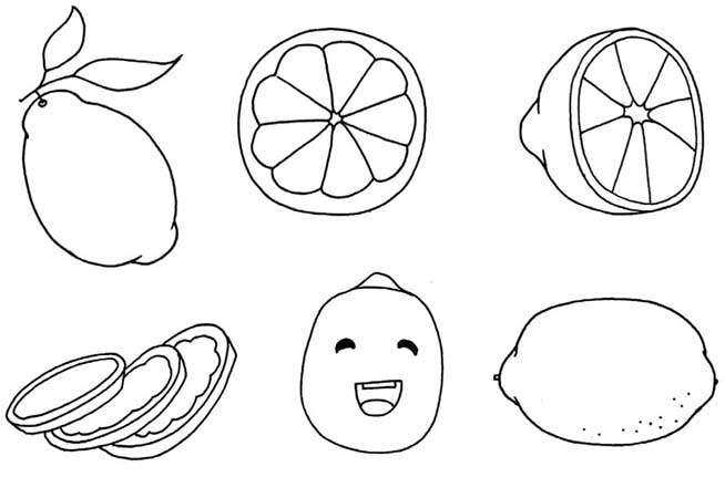 柠檬简笔画