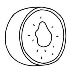 猕猴桃简笔画