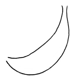 香蕉简笔画