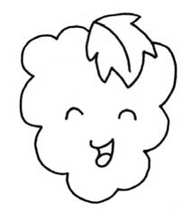 葡萄简笔画