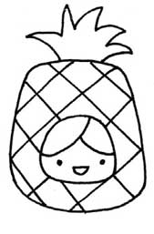 菠萝简笔画