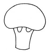 西蓝花简笔画