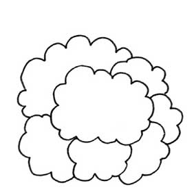 西蓝花简笔画
