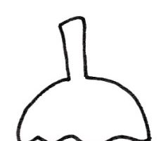尖椒简笔画