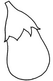 茄子简笔画