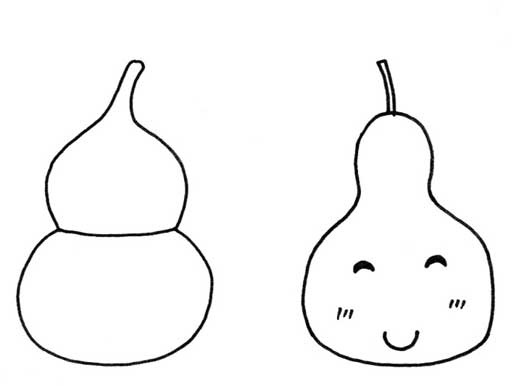葫芦简笔画