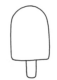 雪糕简笔画