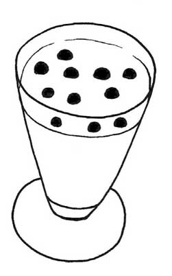 奶茶简笔画