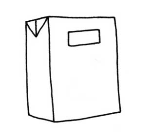 饮料简笔画