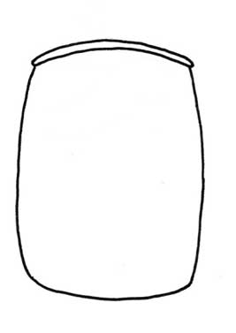 饮料简笔画