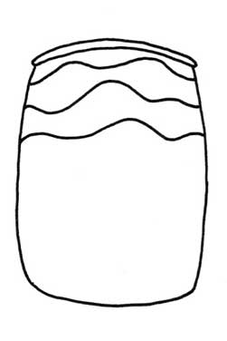 饮料简笔画