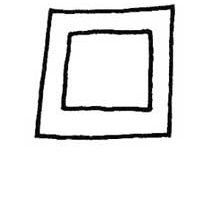 巧克力简笔画