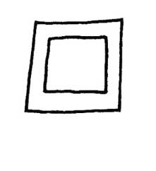 巧克力简笔画
