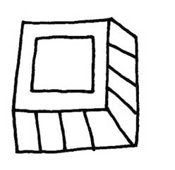 巧克力简笔画