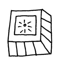 巧克力简笔画