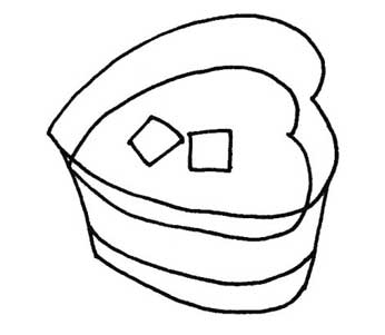 果冻简笔画