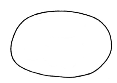 甜甜圈简笔画