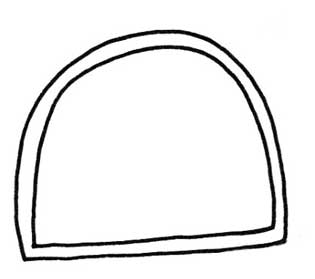 面包简笔画