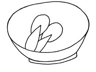 面条简笔画