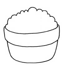 米饭简笔画