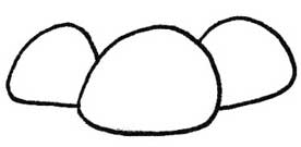 馒头简笔画