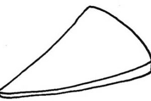 饼简笔画
