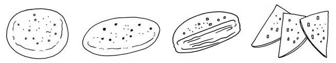 饼简笔画