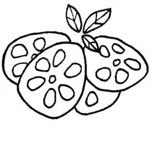 炒菜简笔画
