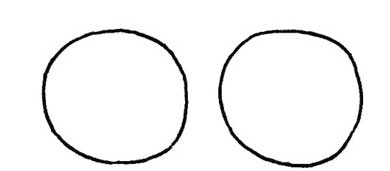 眼镜简笔画