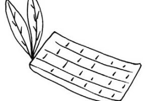牛排简笔画