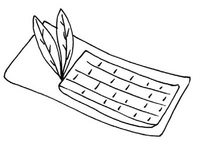 牛排简笔画