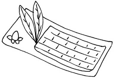 牛排简笔画