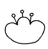 牡丹简笔画