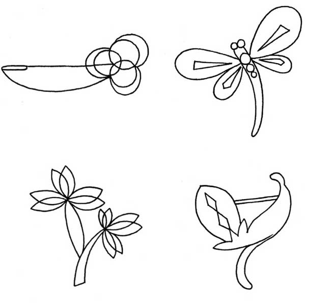 胸针简笔画