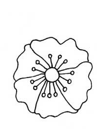 山茶花简笔画