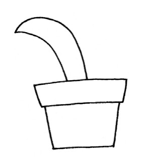 郁金香简笔画