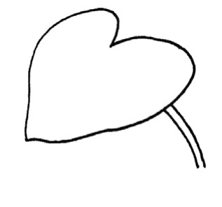 海棠简笔画