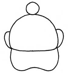 帽子简笔画
