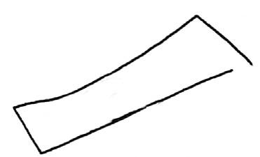 围巾简笔画