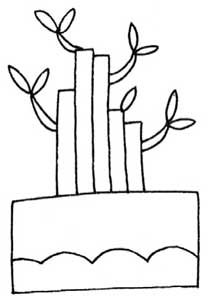 富贵竹简笔画