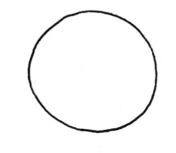 地球仪简笔画
