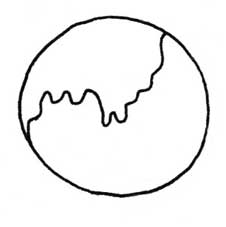 地球仪简笔画