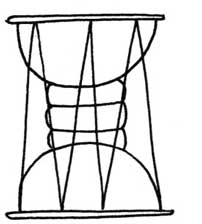 非洲鼓简笔画