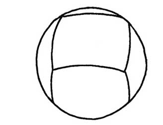 排球简笔画