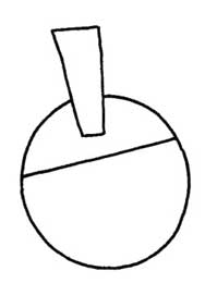 乒乓球简笔画