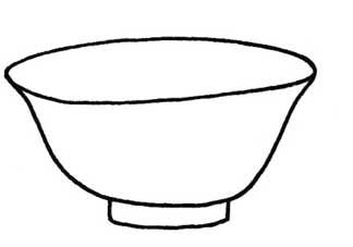 碗简笔画