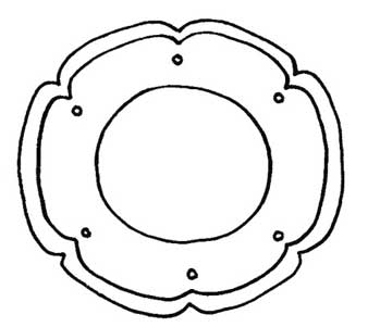盘子简笔画